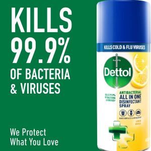 Dettol All In One Disinfectant Spray Lemon Breeze 400ml